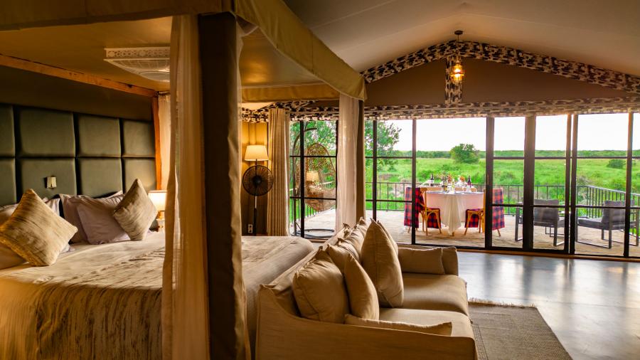 River Facing Family Villa